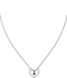 From James Avery&#x2C; this necklace features:  Short pendant necklace Sterling silverAvailable in lengths of approx. 17" and 20"Lobster clasp closureCrafted in America using the world's finest materials. Classic Double Heart Polished Necklace, Classic Double Heart Necklace With Polished Finish, Classic Heart Pendant Jewelry With Sterling Silver Clasp, Silver Double Heart Necklace With Polished Finish, Silver Necklace With Polished Double Heart, Fine Jewelry White Gold Double Heart Necklace, White Gold Double Heart Necklace For Formal, White Gold Double Heart Fine Jewelry Necklace, White Gold Double Heart Fine Necklace