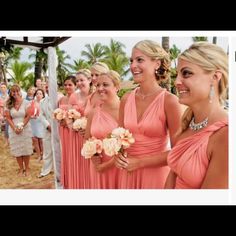 a group of women standing next to each other