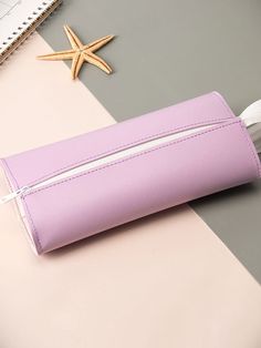 Random PU Pencil Bag 1pc - Storage Supplies Purple Rectangular Pencil Case For Students, Pink Bags With Pen Slots For Personal Use, Back To School Rectangular Case With Pen Holders, Pink Zipper Pouch Bag For Students, Back To School Pouch Bag With Pen Slots, Back To School Rectangular Case Bag With Zipper Closure, Back To School Rectangular Bag With Pen Holders, Purple Portable Pencil Case For Daily Use, Portable Purple Pencil Case For Daily Use