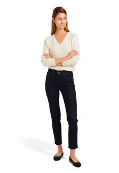 Mom - Oliver - Dark Blue - The Mom Jean - Jeans - Pants - Womens Sustainable Clothing Brands, Mom Jean, Clothing Brands, Sustainable Clothing, Blue Jean, Ethical Fashion, Fast Fashion, High Jeans, Slim Fit Jeans