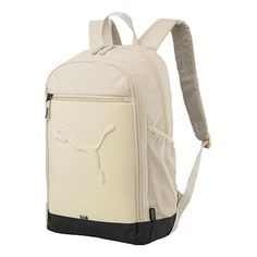 PUMA Buzz Backpack 'Beige Black' 079136-02 Backpack Beige, Luxury Purses, Fashion Performance, Bagpack, Stylish Sneakers, Perfect Pair, Your Perfect, Backpacks, Tote Bag