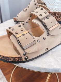 True to size - Trendy and comfortable are the best words to describe the Tilly Slide Sandals! With two buckle straps and rivet details throughout, you’ll be reaching for these sandals all summer long! Best Words, Words To Describe, Slide Sandals, Cool Words, Buckle, Sandals