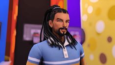 21+ Coolest Sims 4 Male Dreads CC (Maxis Match and Free!) Face Kit, Body Mask, Dewy Skin, Glowy Skin, Glass Skin, Maxis Match