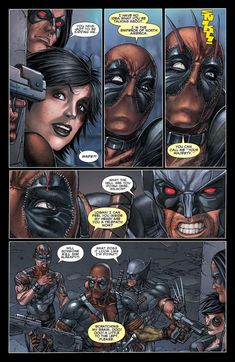 a page from the comic book deadshot