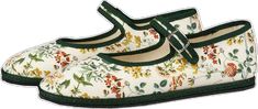 Flat Mary Jane Shoes, Mary Jane Shoes Flat, Flats For Women, Vintage Floral Print, Mary Jane Flats, Jane Shoes, Mary Jane Shoes, Light Beige, Vintage Charms