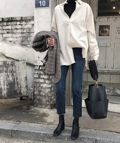 Looks Street Style, Black Turtleneck, Looks Chic, Mode Vintage, Looks Style, Mode Inspiration, Winter Fashion Outfits