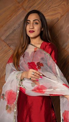 Maroon Phool Taffeta Suit Set online in USA | Free Shipping , Easy Returns - Fledgling Wings Plain Kurta With Heavy Dupatta, Celebration Organza Palazzo Set With Sheer Dupatta, Silk Bollywood Sets For Diwali, Bollywood Style Silk Sets For Diwali, Festival Organza Sets, Unstitched Satin Sets For Diwali, Festive Silk Palazzo Set With Sheer Dupatta, Elegant Silk Palazzo Set For Celebration, Red Organza Anarkali Set With Dabka