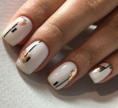 Classy Nail Art Ideas, Hands Nails, Fancy Nail Art, Manicure Nail Designs, French Manicure Nails, Subtle Nails, Brittle Nails, Nail Art Designs Videos