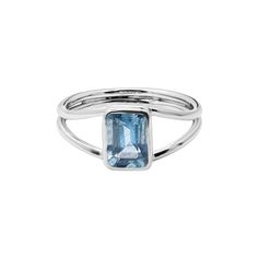 Blue Topaz Silver Ring- Topaz Gemstone Ring- Topaz Handmade Ring- 925 Sterling Silver- Split Ring- Women gemstone Ring- Blue Ring- Gift Ring Gemstone Details: ✦ Gemstone: Blue Topaz ✦ Gemstone Type: Natural ✦ Gemstone Shape: Baguette ✦ Gemstone Color: Blue ✦ Gemstone Cut: Faceted ✦ Number of Gemstones: 1 ✦ Gemstone Grade: Excellent METAL DETAILS : ✦ Metal: 925 Sterling Silver/ 9k Gold/ 14k Gold/ 18k Gold ✦ Metal Color: Silver/ Yellow/ White/ Rose Gold ✦ Setting: Bezel Setting ✦ Ring Box: Yes CUS Fine Jewelry Topaz Ring With Rectangular Stone, Fine Jewelry Blue Topaz Rectangular Rings, Silver Topaz Ring With Rectangular Blue Stone, Silver Blue Topaz Ring With Rectangular Stone, Silver Blue Topaz Ring With Polished Finish, Stackable Blue Topaz Ring Fine Jewelry, Stackable Blue Topaz Ring In Fine Jewelry Style, Silver Ring With Rectangular Blue Topaz, Silver Rings With Rectangular Blue Topaz