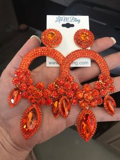 • Color : Orange• Size : 2.5' X 5'• Post Back• Large Long Orange Chandelier Pageant Prom Earrings Pageant Walk, Homecoming Jewelry, Yellow Chandelier, Pageant Earrings, Prom Earrings, Chunky Earrings, Orange Earrings, Prom Jewelry, Earrings Large