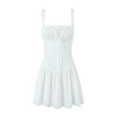 44313302892596|44313302925364|44313302958132 Sundress Beach, Short Dress Women, Dress With Corset, Camisole Dress, White Short Dress, Flowy Maxi Dress, Beach Chic, Bodycon Fashion, Mini Dresses Summer