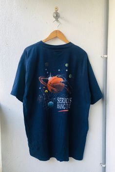 Vintage Original 90’s Just Hafta “ Play Basketball , Galaxy Ball “ American Sportwear Clothing T-Shirt by Nonamecolecctions on Etsy 90s Shirts Vintage, Skateboard Clothes, Vision Street Wear, Big Boi, Play Basketball, Space Shirts, 90s Shirts, Vintage Space, Cartoon Memes