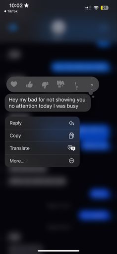 the text message is being displayed on an iphone's screen, and it appears to be