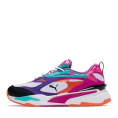 Style: 387123-01 Color: Puma White-Purple Corallites-Deep Orchid Gender: Womens Black Puma Suede, White Leather Tennis Shoes, Puma Tennis, Puma Tennis Shoes, Puma Vikky, Puma Future Rider, Suede Shoes Women, Puma Classic, Womens Puma