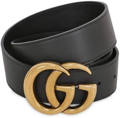 Gucci 40mm Gg Leather Belt Belts Buckle, Belt Gucci, Luxury Gifts For Women, Gucci Women, Gucci Logo, Belt Leather, Buy Gucci, Gg Marmont, Gucci Belt