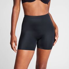 A breathable shaping short that offers strong support with zero fuss and discomfort. Designed to target your core with comfortable compression and a soft, plush waistband. Plus, the shorter inseam ensures it stays invisible under any hemline. Supportive Mid-thigh Bottoms With Built-in Shorts, Supportive Bottoms With Built-in Shorts, Compression Shapewear With Built-in Shorts For Sports, Shaping Sports Bottoms With Built-in Shorts, Seamless Shaping Activewear Shorts, Compressive Smoothing Shorts, Compressive Shapewear With Built-in Shorts, Supportive Shaping Short Length Bottoms, Shaping Shorts For Workout