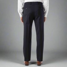 The finest trousers offered by Ballin, these luxury dress pants are crafted from pure Super 130s wool from the famed Italian mill Loro Piana. Choice of 2 fits - a traditional fit with a regular rise, and a more modern fit (but not skinny). See below to compare the two fits. FEATURES: 240g weight Rounded extension with loop-tab closure 2 front 1/8" top pockets with pick stitch 2 back button-through welt pockets with “D” tack 3/8″ Loops On-waistband watch pocket Coin pocket inside right front pocket Half front lining Dress waistband with split back Unfinished bottoms, 38″ inseam PARK FIT - REGULAR-RISE, TRADITIONAL FIT MEASUREMENTS: RISE : 10 1/2″ KNEE : 20 3/8" BOTTOM : 17 1/2″ Measurements based on size 34 HOUSTON FIT - SHORTER-RISE, MODERN FIT MEASUREMENTS: RISE : 9 3/4″ KNEE : 19 3/8″ BO Pick Stitch, Watch Pocket, Dog Socks, Brown Dog, Stitch 2, Luxury Dress, Loro Piana, Modern Fit, Welt Pockets