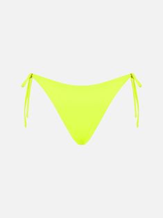 Woman swim briefsFluo yellow solid colorAdjustable side lacesStretch fitRegular fitComposition: 90% polyamide 10% elastaneCare instructions: Cold hand wash. Do not soak. Do not iron. Do not dry off in contact with other garments. Rinse after contact with chlorine or salt water Yellow Drawstring Swimwear For Summer, Yellow Nylon Beachwear Swimwear, Yellow Brief Swimwear For Swimming, Yellow Nylon Beach Bottoms, Stretch Yellow Nylon Bottoms, Yellow Nylon Swimwear For Swimming, Yellow Nylon Swimwear For Poolside, Yellow Fitted Swimwear With Drawstring, Yellow Tie-side Swimming Bottoms