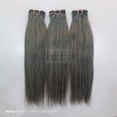 3 Bundle deal Grey salt and pepper human hair combo bundle deals. raw grey human hair extensions 3 bundle deal  We offer the best combo bundle deals on Grey - Salt and Pepper Human Hair Bundles, like 3 bundles deals. Combos like  - Eg: 12 Inch, 14 Inch, and 16 inch  Bundle deals of Raw unprocessed Grey human hair extensions. Deal combos are available in Straight Hair, Wavy hair, and Curly human hair extensions.  100% Unprocessed human hair. We sourced from temples in India. Natural Grey (Salt and pepper) human hair. Cuticle-aligned Single donor human hair. Free from lice and nits.  Each bundle is 100 grams ( Deal contains 300 grams) Machine-weft double wefts ensure no shedding.  A bundle of 3 will be the perfect volume for a fully volumized look.  Deal Combinations are available from 12 in Curly Human Hair Extensions, Pepper Hair, Hair Cuticle, Salt And Pepper Hair, Grey Hair, Hair Bundles, Human Hair Extensions, Straight Hair, Wavy Hair