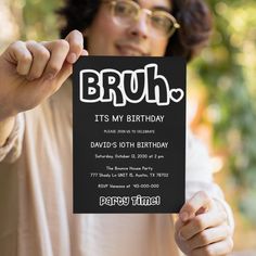 Boy Birthday Invitation Editable Template Boys 13th Birthday, Baby Dedication Certificate, Birthday Teen, Graduation Party Invitations Templates, Graduation Templates, Check Email, Masculine Design, Boy Birthday Invitations, Teen Party