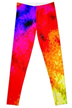 Super stretchy and durable polyester full-length leggings. Vibrant high-quality sublimation print across the front and back. Size range XXS-XL. Rainbow Leggings, Somewhere Over The Rainbow, Over The Rainbow, The Rainbow, Color Patterns, Sublimation Printing, Full Length, Multi Color, Rainbow