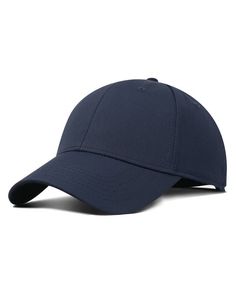 Performance Fabric Cap - NAVY - OS | Fahrenheit Performance Fabric Cap in Navy Blue | Nylon Blend Navy Hat, Navy Cap, Navy Hats, Olsen Twins, White Charcoal, Sports Caps, Royal Red, Black Cap, Performance Fabric