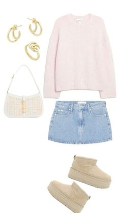 #party #outfits #outfitoftheday #cuteoutfitsforschool #skirtfashion #uggs #summer How To Have Style, Outfit Inspo Casual, Trendy Outfits For Teens, Cute Preppy Outfits, Stockholm Fashion, Mein Style, Simple Trendy Outfits