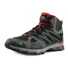 The North Face Ultra Hike II Mid Gore-Tex Shoes Men's Functional Lace-up Hiking Boots For Climbing, High-top Shock Resistant Waterproof Boots For Outdoor, Shock Resistant Hiking Boots With Round Toe, Shock Resistant Lace-up Hiking Boots For Outdoor, Shock Resistant Lace-up Waterproof Hiking Boots, Shock Resistant Waterproof Lace-up Hiking Boots, Shock Resistant High-top Hiking Boots For Outdoor, Sporty Shock Resistant Hiking Boots For Outdoor Work, Shock-resistant High-top Hiking Boots For Outdoor