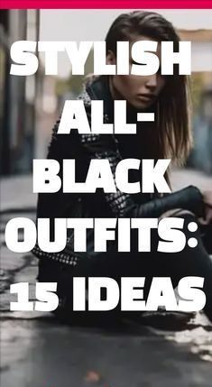 Womens All Black Outfit, Black Outfits Edgy, Classy Black Outfits, Coffee Advertisement, All Black Outfits For Women, All Black Party, Black Shorts Outfit, All Black Outfits, Shorts Outfits Women