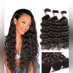 10”, 12”,14”Brazilian Narural Water Wave Natural Human Hair Extensions. See Picture For Other Accessories. Afro Hair Wigs, Motown Tress Wigs, Short Afro Wigs, Natural Human Hair Extensions, Curly Afro Hair, Human Hair Wigs Blonde, Hair Color Black, Black Hair Extensions, Ombre Hair Extensions