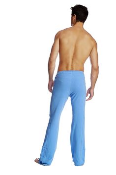 For over 10 years, our sweatpants bring you the greatest comfort with the best overall design & fit!! 100% Made in Los Angeles, California! This light-weight Modal fabric (Birch-tree fiber) mens yoga sweatpant is perfect for all climates & will be your favorite track pant, ever! Many report "never taking them off." Absolutely ideal for Yoga, lounging & working from home! Legs are tapered for a sleek & sporty look... and NOW.... with full "inside" piping along inside of the pant leg, through the Sporty Full-length Sweatpants For Relaxation, Sporty Full-length Pants For Relaxation, Sporty Blue Yoga Pants For Loungewear, Sporty Cotton Yoga Pants For Relaxation, Full Length Athleisure Sweatpants For Relaxation, Full-length Athleisure Sweatpants For Relaxation, Athleisure Full-length Sweatpants For Relaxation, Comfortable Blue Pants For Relaxation, Blue Cotton Bottoms For Relaxation