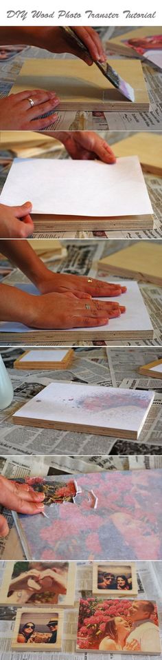 several hands reaching for papers on top of a table covered in photos and newspaper clippings