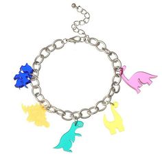 Length: 22 cm/8.6 in Free shipping Worldwide Dino Bracelet, Dino Design, Dinosaur Jewelry, Dinosaur Pendant, Egirl Fashion, Dinosaur Necklace, Animal Bracelet, Wrist Jewelry, Kawaii Accessories