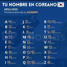 Korean Language Alphabet, Korean Alphabet Letters, Korean Letters, Learn Korean Alphabet, Chinese Letters, Easy Korean Words, Learn Hangul, Materi Bahasa Jepang, Learn Korea