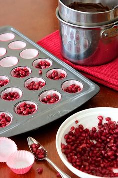 the best chocolate covered pomegranates ever - whole life