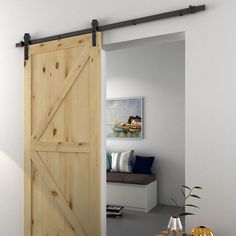 Study Rooms, Sliding Barn Door Hardware, Sliding Barn Door, Barn Door Hardware, Design Concept, Dining Rooms, Barn Door, Door Hardware, Space Saving