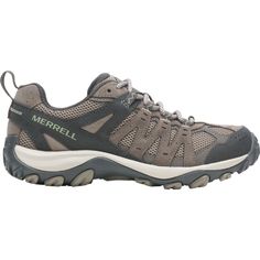 men's merrella hiking shoe in grey