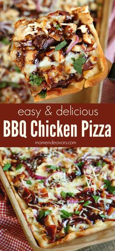 easy and delicious bbq chicken pizza recipe