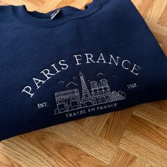 Vintage Paris City Embroidery Sweatshirt, Paris England Sweatshirt, Paris City Jumper, Vintage Paris Crewneck, Perfect Cosy Jumper for her, Vintage Crewneck Location, Location City Sweatshirt, Vintage City Embroidered Sweater I've included images showing the design on a Navy Sweatshirt, please message me for specific sweatshirt colour requests/a request for changing the embroidery colour. Check out our Shop filled with so many Designs! https://www.etsy.com/uk/shop/TahikoStitch ⬅️⬅️⬅️ Don't FORGE Paris Crewneck, City Embroidery, City Sweatshirt, Crewneck Vintage, Vintage City, Navy Sweatshirt, Cosy Jumper, Paris Vintage, Vintage Crewneck