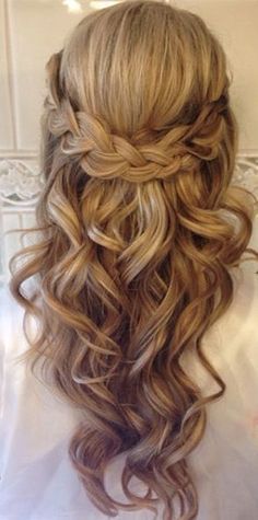 amazing half up half down classic wedding hairstyles Down Hairstyles For Long Hair, Classic Wedding Hair, Hairstyle Idea, Fishtail Braid, Wedding Hair Inspiration, Wedding Hair Down, Garden Path, Wedding Hairstyle