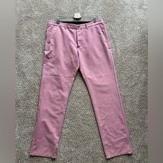 Euc Men’s W 35 L 32, Worn Once Basically Nwot. Wrinkles Are Just From Storage, They Have Been Sitting In My Closet For Months. Great Lighter Weight Pants For Golf, Work, Or Casual Wear. Fitted Pink Pants With Welt Pockets, Pink Fitted Bottoms With Welt Pockets, Casual Pink Straight Leg Dress Pants, Pink Tapered Leg Dress Pants With Pockets, Casual Fitted Pink Dress Pants, Casual Pink Straight Dress Pants, Casual Flat Front Work Pants For Spring, Chinos Pants, Mens Pants