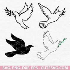 Dove Svg, Corkboard Ideas Decor, Laser Cut Screens, Dove Bird, Cnc Design, Die Cut Machines, Peace Dove, Tattoo Stencils, In Peace