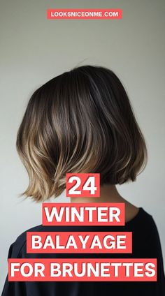 Looking to refresh your hair this winter? These balayage ideas for brunettes feature natural highlights that add depth and warmth, perfect for a cozy yet stylish seasonal update. #BrunetteBalayage #WinterHairGoals Cool Toned Highlights Brunettes, Balayage For Brunettes, Winter Balayage, Bold Hairstyles, Brunette Roots, Winter Hair Trends, Balayage Ideas, Gray Balayage, Honey Balayage