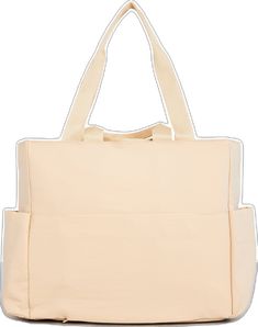 Sporty Canvas Bag For Weekend, Sporty Diaper Bag With Large Capacity For Daily Use, Everyday Beige Rectangular Gym Bag, Sporty Rectangular Canvas Shoulder Bag, Sporty Large Capacity Shoulder Bag For Weekend, Rectangular Beige Gym Bag, Rectangular Beige Gym Bag For Everyday, Rectangular Beige Gym Bag For Everyday Use, Sporty Tote Diaper Bag For On-the-go