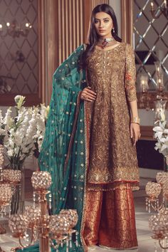 Women Formal Eid Outfits presented with elegant embroidered and organza work. You can buy Pakistani Women Formal Eid Outfits in USA with fast delivery Party Wear Sharara With Intricate Embroidery For Eid, Eid Party Wear Sharara With Intricate Embroidery, Festive Party Wear Sharara With Intricate Embroidery, Festive Party Wear With Sheer Dupatta, Party Wear Kurta With Intricate Embroidery, Elegant Shantoon Sharara For Festive Occasions, Party Wear Lawn Suit With Dupatta In Organza, Party Wear Lawn Suit With Intricate Embroidery, Formal Sharara With Intricate Embroidery For Party Wear