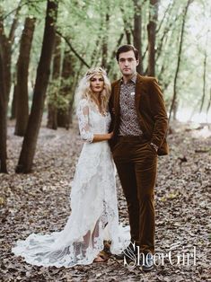 Risqué Mermaid Gown with Unlined Sleeves Wedding Dress Front Slit Ivory Lace Bridal dress AWD1636-SheerGirl Lace Bridal Dress, Sleeves Wedding Dress, Forest Elopement, Edgy Wedding, Enchanting Forest, Outdoor Wedding Dress, Boho Bridal Gowns, Neck Wedding Dress, Bridal Dresses Lace