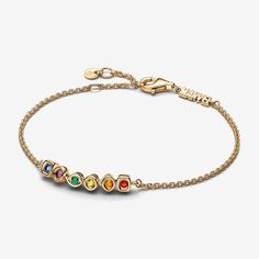 Marvel The Avengers Infinity Stones Chain Bracelet Pandora Marvel, Avengers Infinity Stones, Infinity Stones, Pandora Armband, Pandora Collection, Bracelet Pandora, Pandora Bracelet Charms, Avengers Infinity, Bracelet Diy