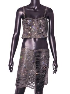 Sexy see through black mini Rhinestone summer dress set. SIZE Bust 32.28 Waist 33.86 Hip 34.65 Length 7.87 Skirt Length 15.75 Character Clothing, Rhinestone Bra, Bra And Panty Sets, Dress Set, Black Mini, Skirt Length, Set Dress, Summer Dress, High Fashion