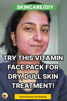 Try this DIY homemade vitamin face mask for your dull, dry skin. The ultimate natural vitamin face mask/pack for soft and glowing skin on Natural Beauty And Makeup (NBAM) blog. If you have dry, dull, damaged and pigmented skin issues, try this all natural, homemade vitamin face pack. It is easy to make and has just 3 super ingredients for skin! Vitamin c face mask recipe, vitamin e face pack, fruity face mask for dry skin. raspberry face mask dry skin, glowing skin. Face Mask Dry Skin, Dry Skin Face Mask, Vitamin C Face Mask, Pigmented Skin, Mask For Dry Skin, Face Mask Recipe, Face Pack, Mask Pack, Home Beauty Tips