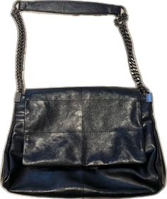 Black Soft Leather Flap Bag For Evening, Black Soft Leather Evening Flap Bag, Chic Tote Bag With Magnetic Closure, Trendy Zara Pouch Bag, Modern Black Shoulder Bag With Fold Over Clasp, Black Rectangular Flap Bag With Fold Over Clasp, Chic Square Flap Bag With Magnetic Closure, Leather Square Bag With Chain Strap, Square Leather Bag With Chain Strap